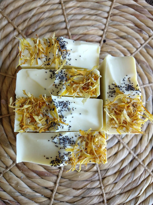 Calendula & Lemongrass Goat's Milk Soap