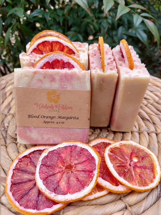 Blood Orange Margarita Goat's Milk Soap