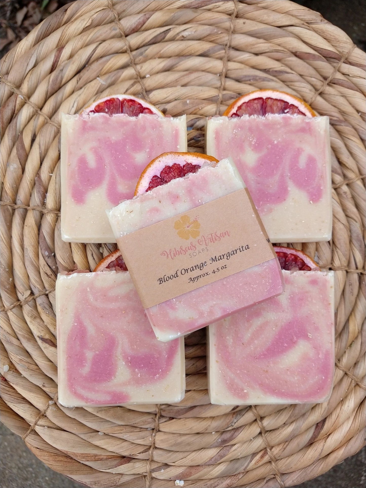 Blood Orange Margarita Goat's Milk Soap